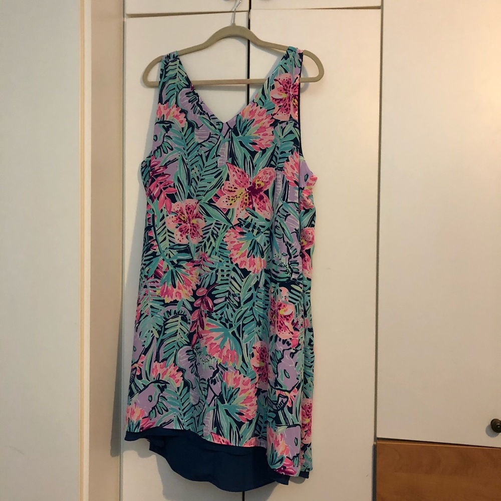 NWOT Lilly Pulitzer reversible dress, XL